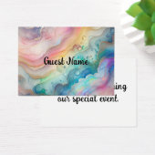 Rainbows & Bubbles Platzkarten (Schreibtisch)