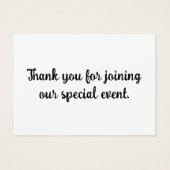 Rainbows & Bubbles Platzkarten (Rückseite)