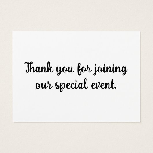 Rainbows & Bubbles Platzkarten (Rückseite)