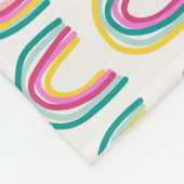 Rainbows Fleecedecke (Ecke)