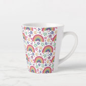 Rainbows & Flowers Milchtasse (Rechts)