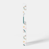 Rainbows & Herz-Muster iPhone Hülle (Linke Seite)