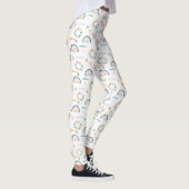 Rainbows & Herz-Muster Leggings (Rechts)