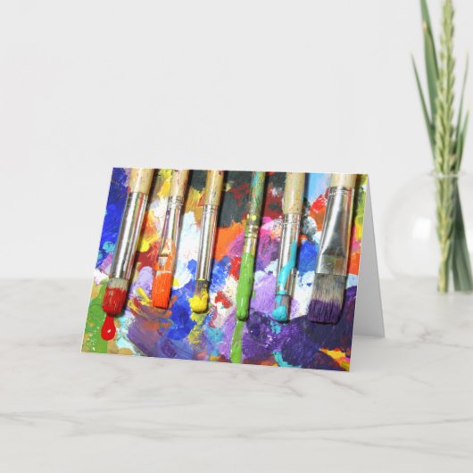 Rainbows im Gange Karte (Vorderseite)