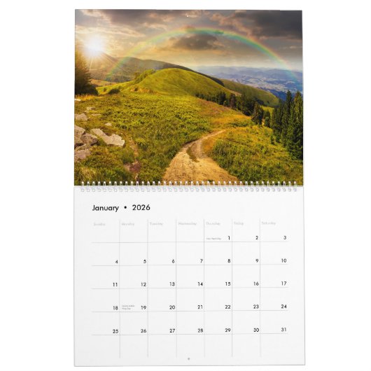 Rainbows Kalender (Jan 2026)