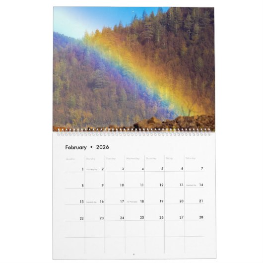 Rainbows Kalender (Feb 2026)
