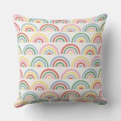 Rainbows Kids' Throw Kissen - Kirsche (Rückseite)