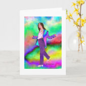 Rainbows LeeMarie's kreatives Design Karte (Gelbe Blume)