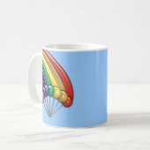 Rainbows & Lollipops Anpassbare Tasse (Vorderseite Links)