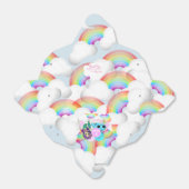 Rainbows Narwhal, Mermaid Party Geschenkschachtel (Ungefaltet)