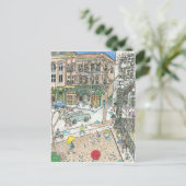 Rainbows, Pioneer Square, Seattle Postkarte (Stehend Vorderseite)