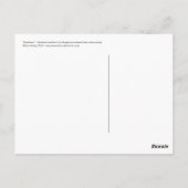 Rainbows Postcard Postkarte (Rückseite)