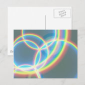 Rainbows, Regenbows überall auf Postkarte (Vorne/Hinten)