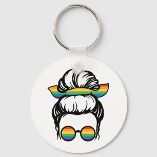 Rainbows sehen schlüsselanhänger