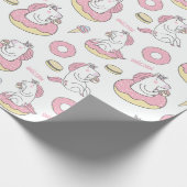 Rainbows und Einhornwickelpapier Geschenkpapier (Ecke)