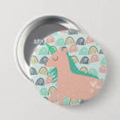 Rainbows und Unicorns Button (Vorne & Hinten)