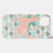 Rainbows und Unicorns Case-Mate iPhone Hülle (Rückseite (Horizontal))