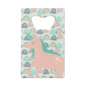 Rainbows und Unicorns Geldbeutel Flaschenöffner (Rückseite)