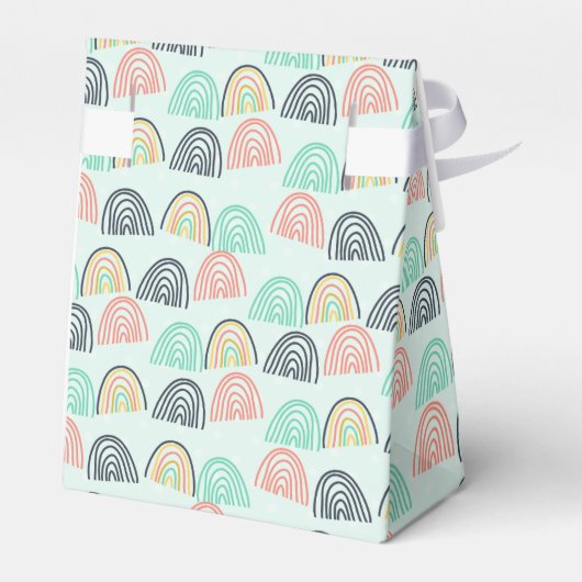 Rainbows und Unicorns Geschenkschachtel (Rückseite)