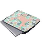 Rainbows und Unicorns Laptopschutzhülle (Vorne Knopf)