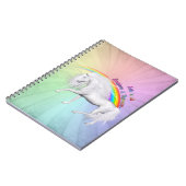 Rainbows und Unicorns Notizblock (Linke Seite)