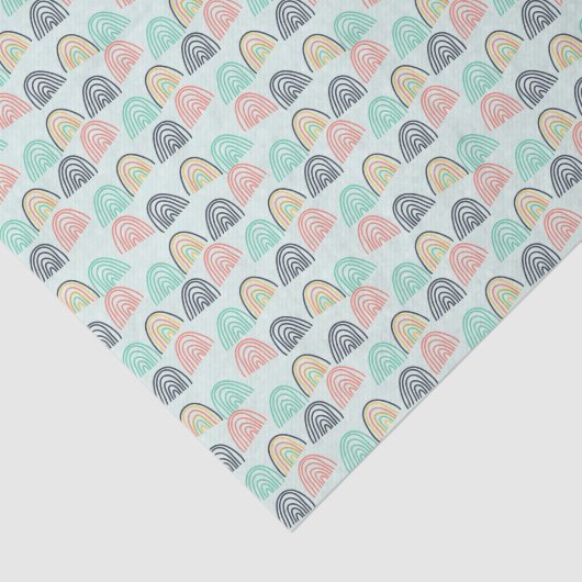 Rainbows und Unicorns Seidenpapier (Ausschnitt)