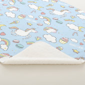 Rainbows und Unicorns Sherpadecke (3/4)