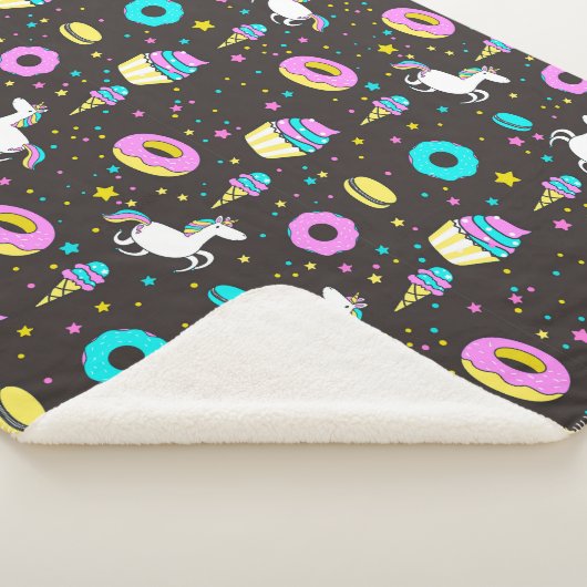 Rainbows und Unicorns Sherpadecke (3/4)