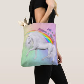 Rainbows und Unicorns Tasche (Von Nahem)