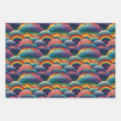 Rainbows Wrapping Paper Sheets Geschenkpapier Set (Vorderseite 3)