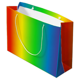 Rainbows! Zeige deine Liebe! Große Geschenktüte