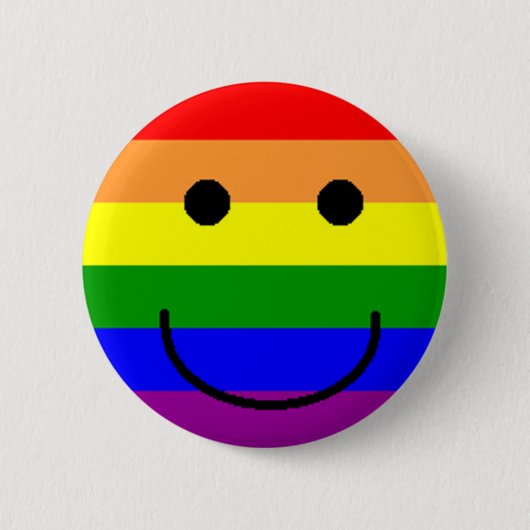 rainbowsmiley button (Vorderseite)