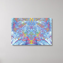 RainbowSnow© Art by Color Harmonix Leinwanddruck