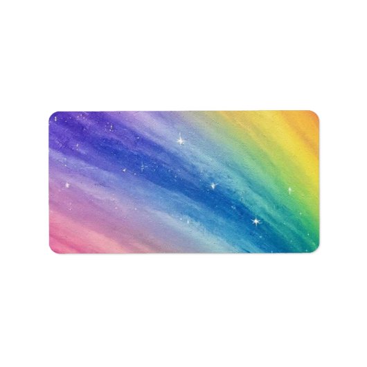 RainbowWitch  Adressaufkleber (Vorne)