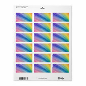 RainbowWitch Adressaufkleber (Vorne)