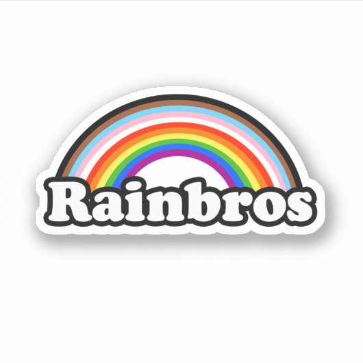 Rainbros Aufkleber (Vorderseite)