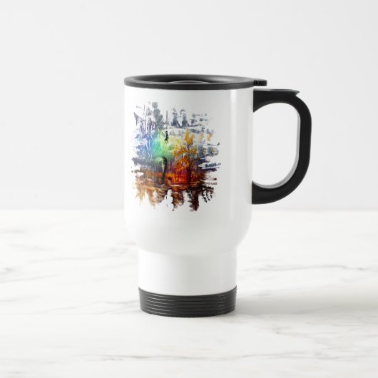 "Raindancer" Plastikreise-Tasse Reisebecher (Rechts)