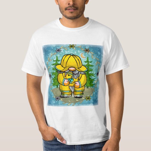 Rainday gnome T-Shirt (Vorderseite)