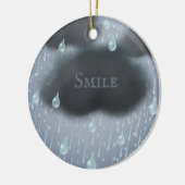 Rainday-Meldung "Friendship Weathers All" Keramik Ornament (Links)