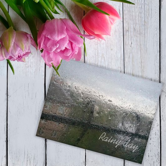Rainday Postcard Postkarte