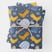 Rainday Wrapping Paper Set Geschenkpapier Set (Beispiel)