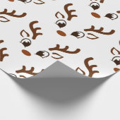 RAINDEER CHRISTMAS GESCHENKPAPIER (Ecke)
