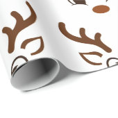 RAINDEER CHRISTMAS GESCHENKPAPIER (Rolleneckpunkt)