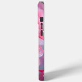 Raindrop Blush Pink Blossom Case-Mate iPhone Hülle (Rückseite / Links)
