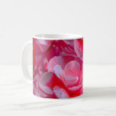 Raindrop Blush Pink Blossom Kaffeetasse (Vorderseite Links)