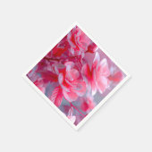 Raindrop Blush Pink Blossom Serviette (Ecke)