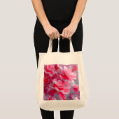Raindrop Blush Pink Blossom Tragetasche (Vorderseite (Produkt))