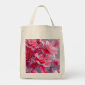 Raindrop Blush Pink Blossom Tragetasche (Rückseite)