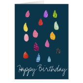 Raindrop boho bunt kreativ (Vorne)