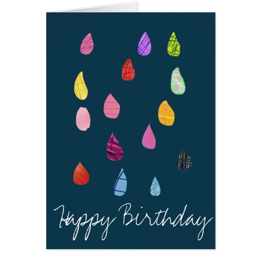 Raindrop boho bunt kreativ (Vorne)